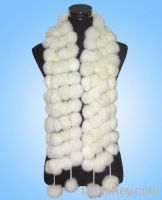 Sell fur scarf, rabbit fur scarf, shawl