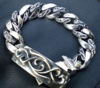Jewelry Sterling Silver Bracelet Tribal Tattoo