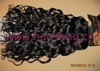 Sell 100% virgin remy hair weft