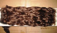 sell good quality colored weft hair curly