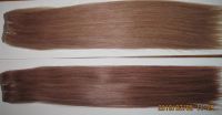 sell 100% human colored hair weaving