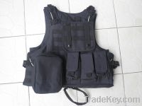 Sell Black Combat Tactical Soft Bullet proof vest IIIA NIJ0101.06