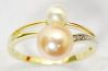 Sell Fine Gold jewelry-10K gold fresh water pearl ring