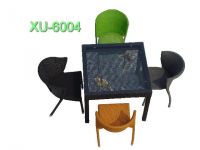 Sell synthetic rattan dinning table