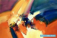Sell Genuine Oil painting - Abstract (AC-CX116)