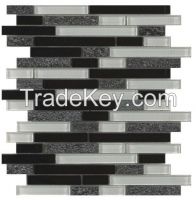 Glass mosaic series of various lengths