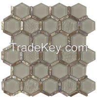 Hot-selled Profiled glass  mosaic series