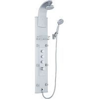 Shower Panel with Rain Shower Head