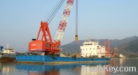 Sell 150t floating crane dredger