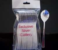 Sell bagged plastic silver cutlery