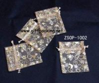 sale bronzing wedding organza gift packaging pouch