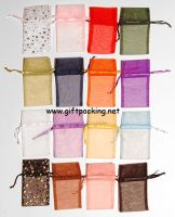 sale many color wedding organza gift packaging pouch