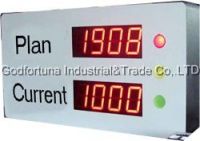 Sell factory digital led production counter display