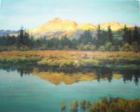 Sell Calm Lake Oil Painting