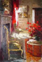 Sell dining room decoration oil painting