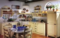 kitchen furniture, cabinet, solid wood cabinet