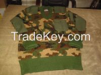 Military Camouflage Sweater