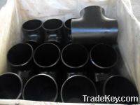 Sell astm a105 wpb carbon steel butt weld equal tee supplier