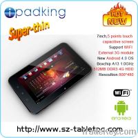 Wholesale  A13 1.0GHz 7'' tablet pc