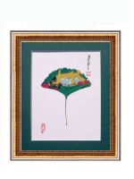 Sell Painting on Leaves (100%handmade.)-Birds