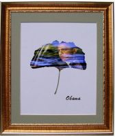 Sell Painting on Leaves (handicrafts artwroks abstract .)-FR-002