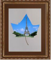 Sell Painting on Leaves (Obama Portrait.artworks, handicrafts)-FF013