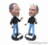 Bobblehead action figure of Steven Jobs