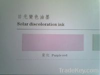 Sell Solar discoloration ink