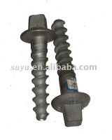 rail spike/screw spike used in rail construction for fixing rail