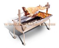 stainless steel barbeque spit