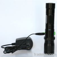 Rechargeable led flashlight torch operated by Ni-Mh batteries