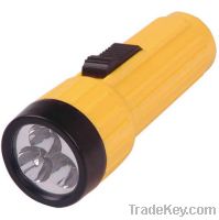 Pocket 3 LED plastic flashlight torch