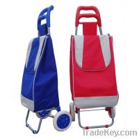 600D oxford folding shopping trolley