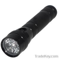2C-CELL KRYPTON/6-LED twin-task flashlight torch, anodized black