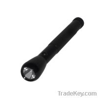 mini 2 AA black flashlight torch