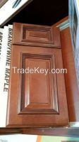 Maple Kitchen Cabinet Wood Construction Raised Panel Door