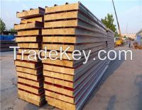 rock wool sandwich panel/ roof panel , wall panel  for south africa