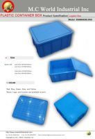 plastic container with cover