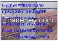 GALFAN steel wire/STRAND ASTM B802 803 CLASS C EHS