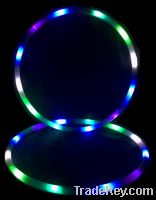 Light weight LED hula hoop