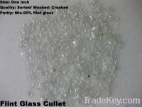 Flint Glass Cullet made from glass containers