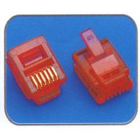 Sell 6P6C Red modular plug