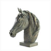 Sell Antique Bronze Finish Horse Head