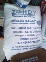 ZMTS Egypt - Calcium Carbonate Powder 10, 12, 15, 20, 25, 37, 45, 60, 75, 105, 125, 177 & 250 micron