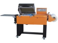 2 in 1 step shrink wrap machine AP-5540A (with unloading conveyor)