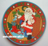 Sell Silicone Coaster, christmas supplies