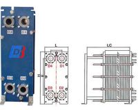 Sell gasket plate heat exchanger BH60/BH60H