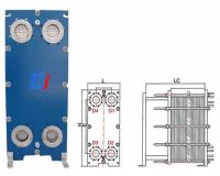 Sell gasket plate heat exchanger BH350