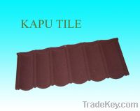 Sell stone coated metal roofing tile
