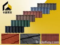Sell stone coated steel roofs